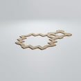 thumbnail image 3 of Ekena Millwork 35 1/8"W x 23 3/8"H x 3/8"T Large Cordova Decorative Fretwork Wood Wall Panels, Hickory, 3 of 6