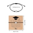 thumbnail image 2 of 2026 Graduation Gift Set: Jewelry Bracelet with Commemorative Card and Elegant Hat Box for Graduating Students, Classmates & Friends, 2 of 7