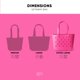 thumbnail image 3 of Bolsa de playa sencilla y moderna Malibu, impermeable, extragrande, 3 of 7