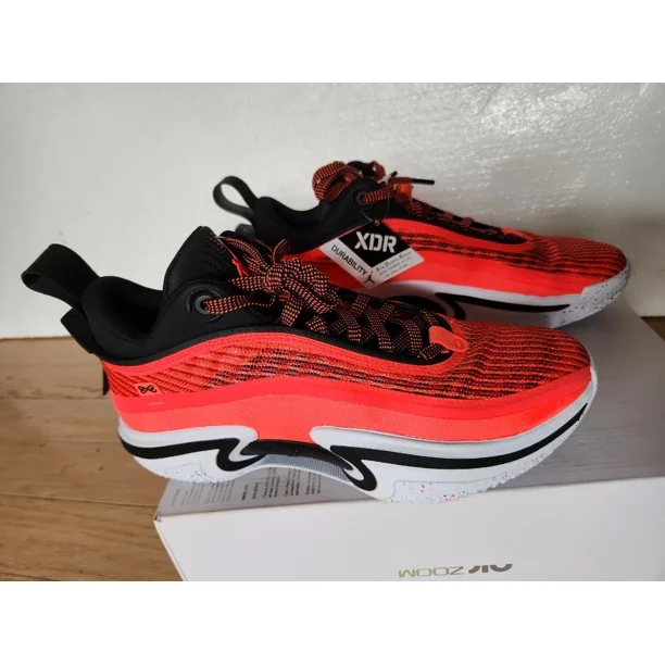 Ni - ke New* Ni - ke Air Jordan XXXVI 36 Low PF Size 8.5 Red White Black DH0832-660 Jumpman