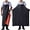 Black,1 Pcs, variant on Waterproof Rubber Vinyl Black Work Apron 43 inch Adjustable Bib for Dishwashing aprons.