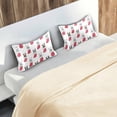 thumbnail image 7 of GZHJMY Christmas Sock French Bulldog Satin Pillowcase for Hair and Skin Silk Pillowcase, King Size(20x40 inches) - Slip Cooling Satin Pillow Covers with Envelope Closure,Christmas Decoration, 7 of 7