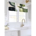 thumbnail image 3 of Valances for Windows Abstract Geometric Rod Pocket Cafe Window Treatments Valance Curtains for Kitchen Bathroom Laundry Basement Windows 56"x16", 3 of 9