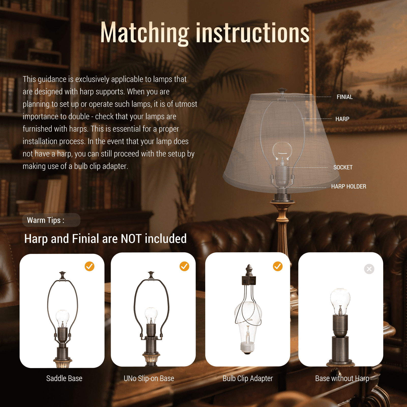 Lamp Shades Set of 2, Medium White Lampshade 7x13x9 inch, Barrel Lamphades for Table Floor Lamp, Easy Assembly Required Fabric Natural Linen Lamp Cover, Lamp Shade Harp Holder Included