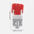 thumbnail image 2 of 5Pcs Undermount Sink Clips Stainless Steel Sink Clips Kitchen Sink Mounting, 2 of 8