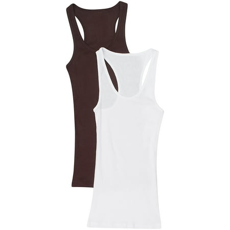 thelovely juniors ribbed racerback cami workout tank pack