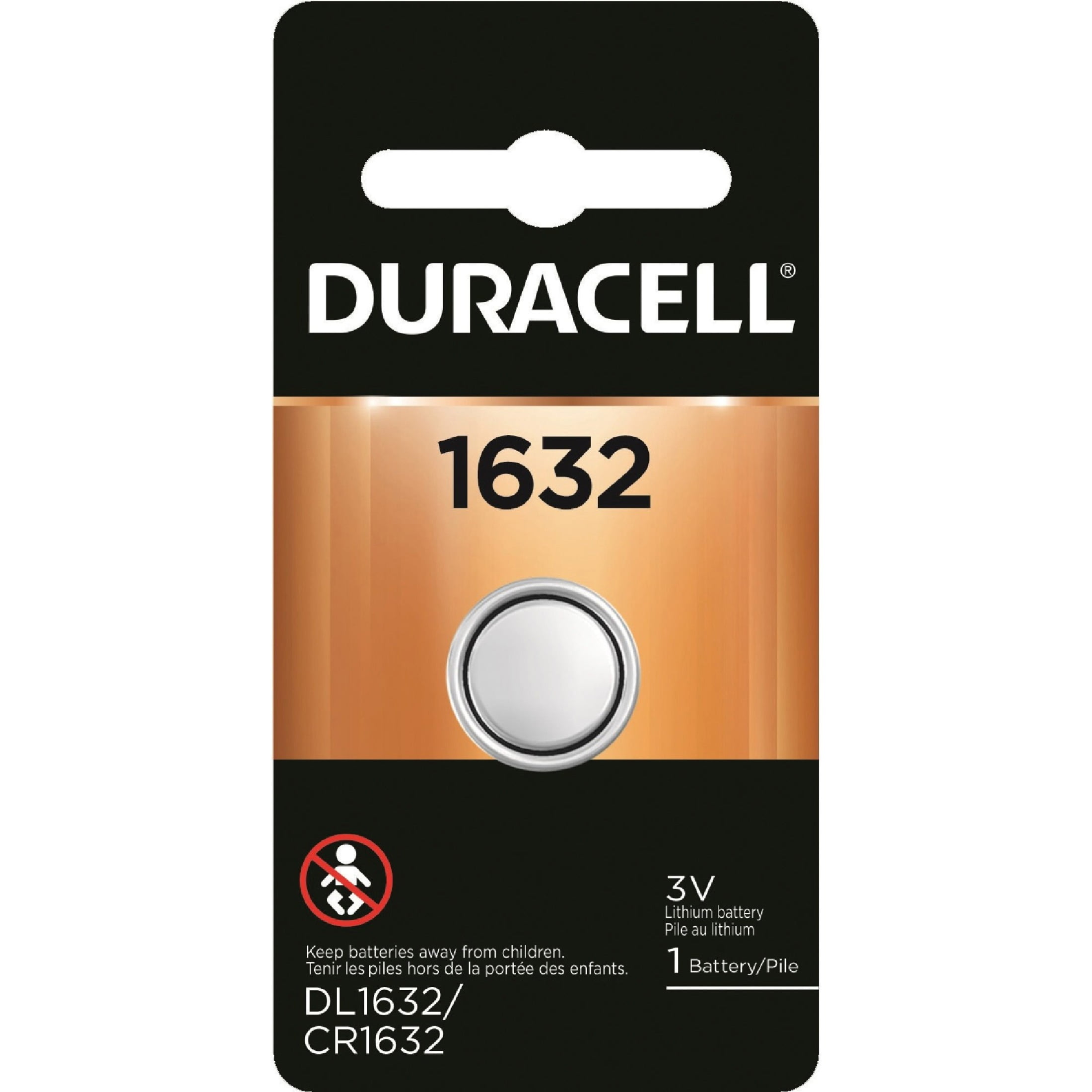 Beweegt niet zoete smaak gek Duracell DL1632 Lithium Coin Battery - Walmart.com
