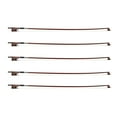 thumbnail image 2 of 5 Pieces Wooden 4/4 Size Violin Bows 74 Cm Musical Instrument Accessory, 2 of 8