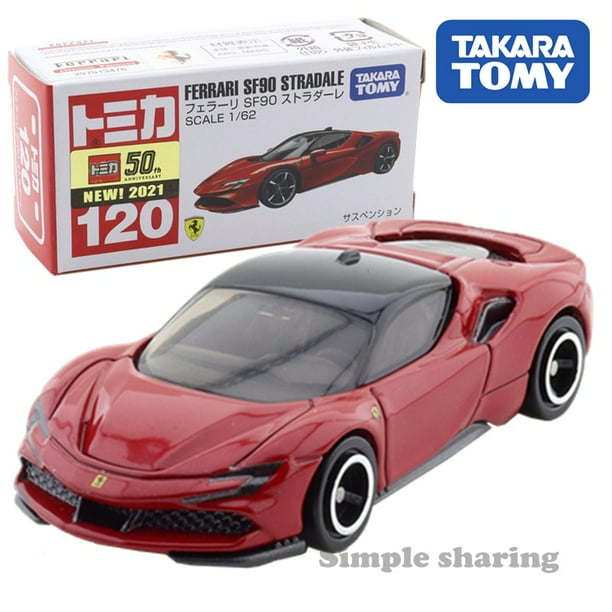Tommy Tomica Ferrari F40 FXX K 1/64 F50 1/62, modelo de coche de aleación, juguete para niño, pieza de exhibición de colecciónzhangyuxiang