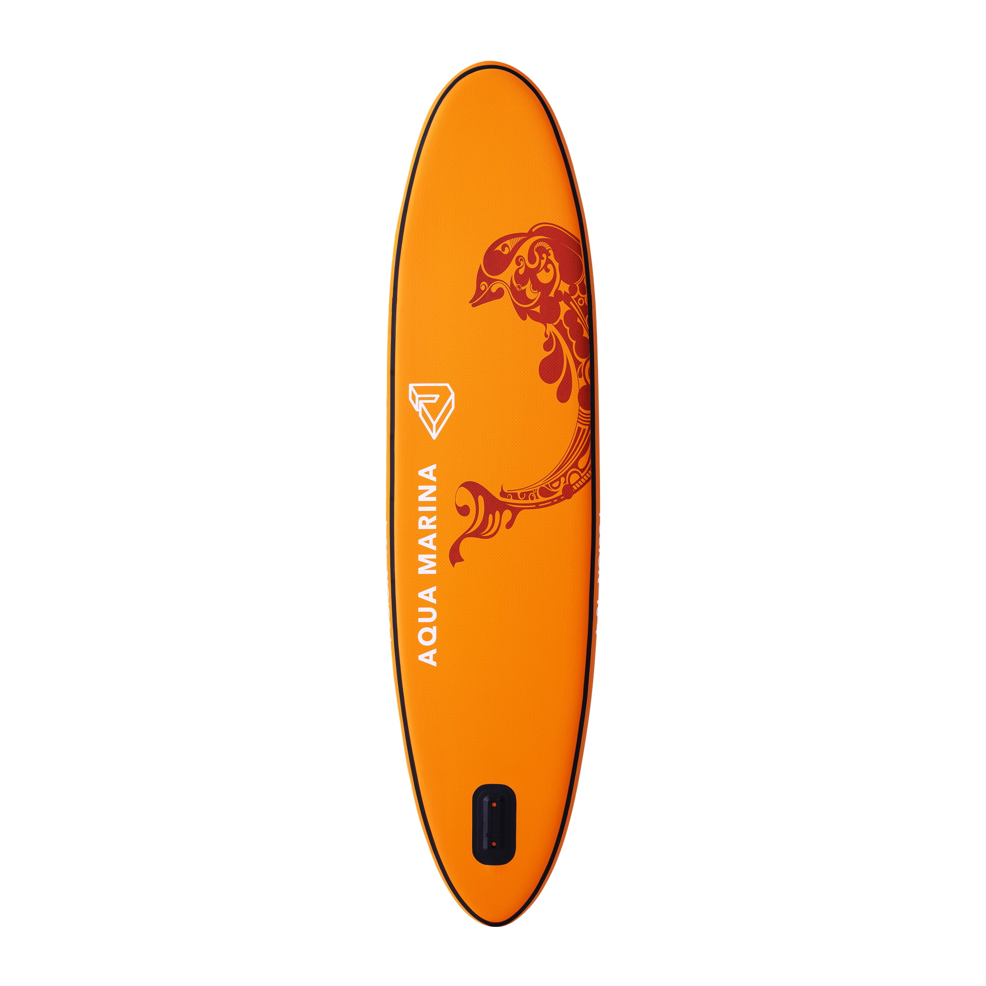 statistieken bijtend krom Aqua Marina Inflatable Fusion 123 Inch Wide Stand Up Paddleboard Set,  Orange - Walmart.com