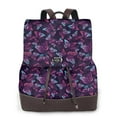 thumbnail image 1 of Fotbe Purple Butterfly Mochila Bolso con Estampado para Mujer, Mochila Antirrobo de Nylon Impermeable, Bolsa Ligera de Hombro, 1 of 4