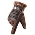 thumbnail image 1 of Winter Gloves Warm Windproof Nonslip Touchscreen Work Gloves Motorcycle Gloves, 1 of 10