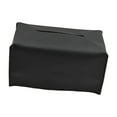 thumbnail image 3 of Funda de caja de pañuelos Sunnimix organizador de servilletas decorativas modernas Negro, 3 of 8