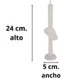 thumbnail image 3 of Vela De Nudo Deshacedor Ritualizado Para Todo Trabajo (Blanco), 3 of 6