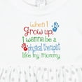 thumbnail image 4 of Inktastic Physical Therapist Like Mommy Girls Baby Dress, 4 of 5