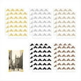 thumbnail image 2 of 240 piezas de esquinas para fotos para scrapbooking, pegatinas doradas para esquinas, esquinas autoadhesivas para fijación, multicolor, 2 of 5
