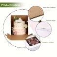 Nonere 6 Packs 8x8x10 Inches Tall Cake Boxes 8 Inches with Cake Boards
