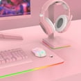 thumbnail image 3 of ONIKUMA ONIKUMA CW905 Souris de Jeu Sans Fil Rose avec 5 Vitesses de DPI Réglables, Éclairage RVB, 7 Boutons Programmables et Conception Ergonomique, 3 of 7