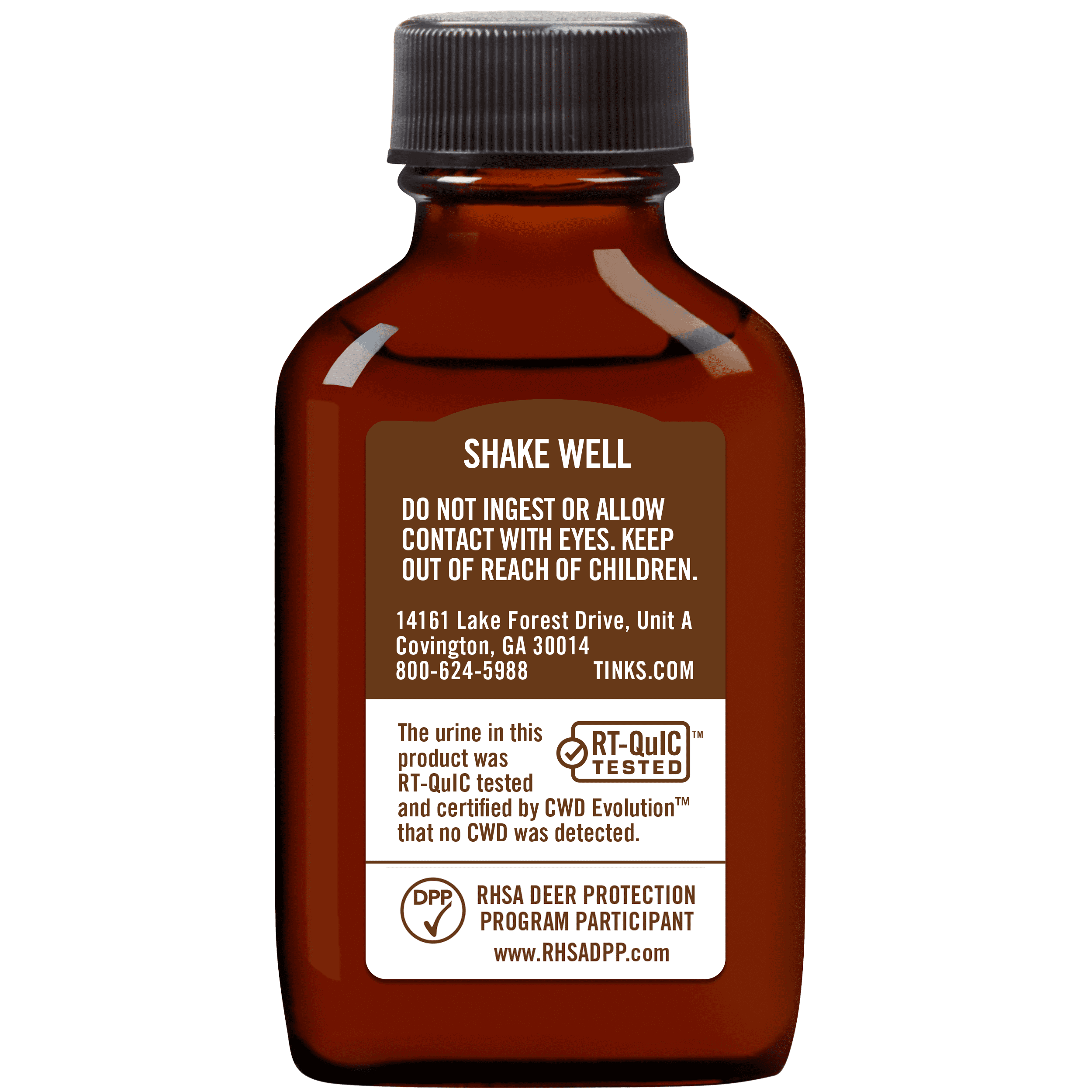 Tink's Trophy Buck Dominant Buck Urine Deer Scent Classic Glass Bottle - 2 oz.