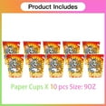 thumbnail image 3 of Tom and Jerry Birthday Cups Party Supplies Decor Backdrop Paper Plates Fans Decorations Banner, 3 of 7