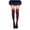 Red-A, variant on Halloween Thigh High Long Socks Over Knee Stockings Skeleton Skull Bat Spiderweb Tights Festival Party Favors for Women Girls Pink