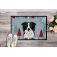 thumbnail image 2 of Carolines Treasures BB1737JMAT Winter Holiday Border Collie Indoor & Outdoor Mat- 24 x 36 in., 2 of 4