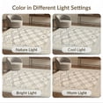 thumbnail image 7 of ODIKA Hallway Geometric Wide Trellis Interlocking Border Hallways Entry Foldable Easy Care for King Size Bedroom, Master Suite, Under Bed, 7 of 7