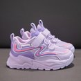thumbnail image 4 of B91xZ Kids Shoes Girls Breathable Sneakers Athletic Running Shoes (Toddler/Little Kids/Big Kids) (Z4-Purple,13.5), 4 of 7
