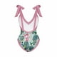 thumbnail image 3 of Traje de baño para mujer Traje de baño de una pieza Bikini con cordones Traje de baño Falda larga Conjunto de dos piezas de gasa OAVQHLG3B Store  lin121212, 3 of 3