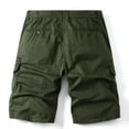 thumbnail image 5 of Njagoc3 Mens Teal Cargo Shorts, Rugged Multi - Pockets, Durable, Summer Hiking & Casual Outings, 5 of 5