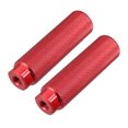 thumbnail image 1 of Par Trasero Estriberas Estriberas Reposapiés para Bicicleta Ajuste 3/8 Pulgadas Ejes rojo, 1 of 1