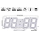 thumbnail image 3 of 3d Digital Alarm Clock,wall Led Number Time Clock With 3 Auto Adjust Brightness, 3 of 4