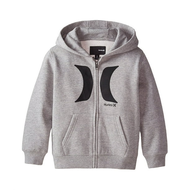 Hurley Boys Icon Sudadera con capucha Gris XS 6 Hurley Sudadera Bodega Aurrera en linea