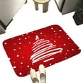 thumbnail image 4 of CSCHome Christmas Washable Bath Mats Christmas Bath Rugs Door Floor Mat Christmas Reusable Christmas Mats Rugs, 4 of 5
