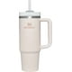thumbnail image 1 of Stanley Quencher H2.0 FlowState Vaso aislado al vacío de acero inoxidable con tapa y pajita para agua, té helado o café, batidos y más, 1 of 4