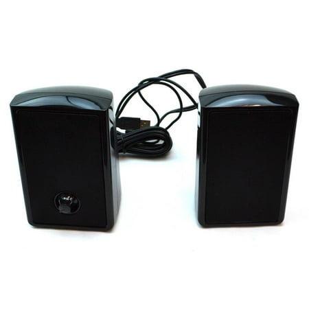 SP.10600.019 SP10600019 ASI Multimedia USB Powered Computer Speakers External PC Speakers -