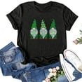thumbnail image 3 of Babysbule Shirts for Women Casual St. Patrick's Day Graphic Printed Cotton Tops Ladies O-Neck Short Sleeve Blouse, 3 of 6