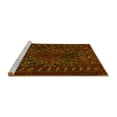 thumbnail image 2 of Ahgly Company Machine Washable Indoor Rectangle Persian Yellow Traditional Area Rugs, 5' x 8', 2 of 4