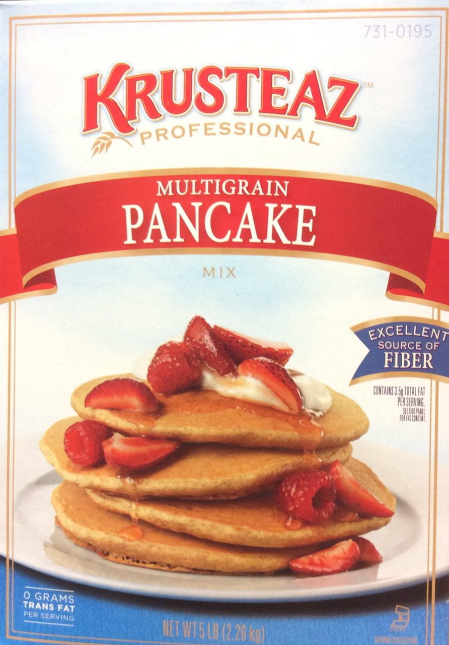 6 PACKS 5 Pound Krusteaz Multigrain Premium Pancake Mix