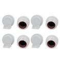 thumbnail image 1 of 8pcs AC 500V 2A G13-F41GL T8 Light Socket G13 Base Lamp Holder White w Cover, 1 of 1