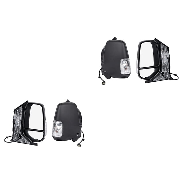 Par Espejos Transit 2015 A 2017 Ford Laterales Manual Corrug C/Direcc 3 Pines Genérica .