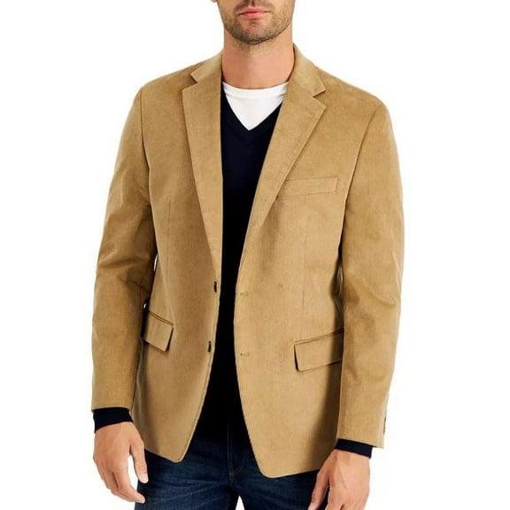 Club Room Men's Corduroy Classic-Fit Sport Coat, 38 L