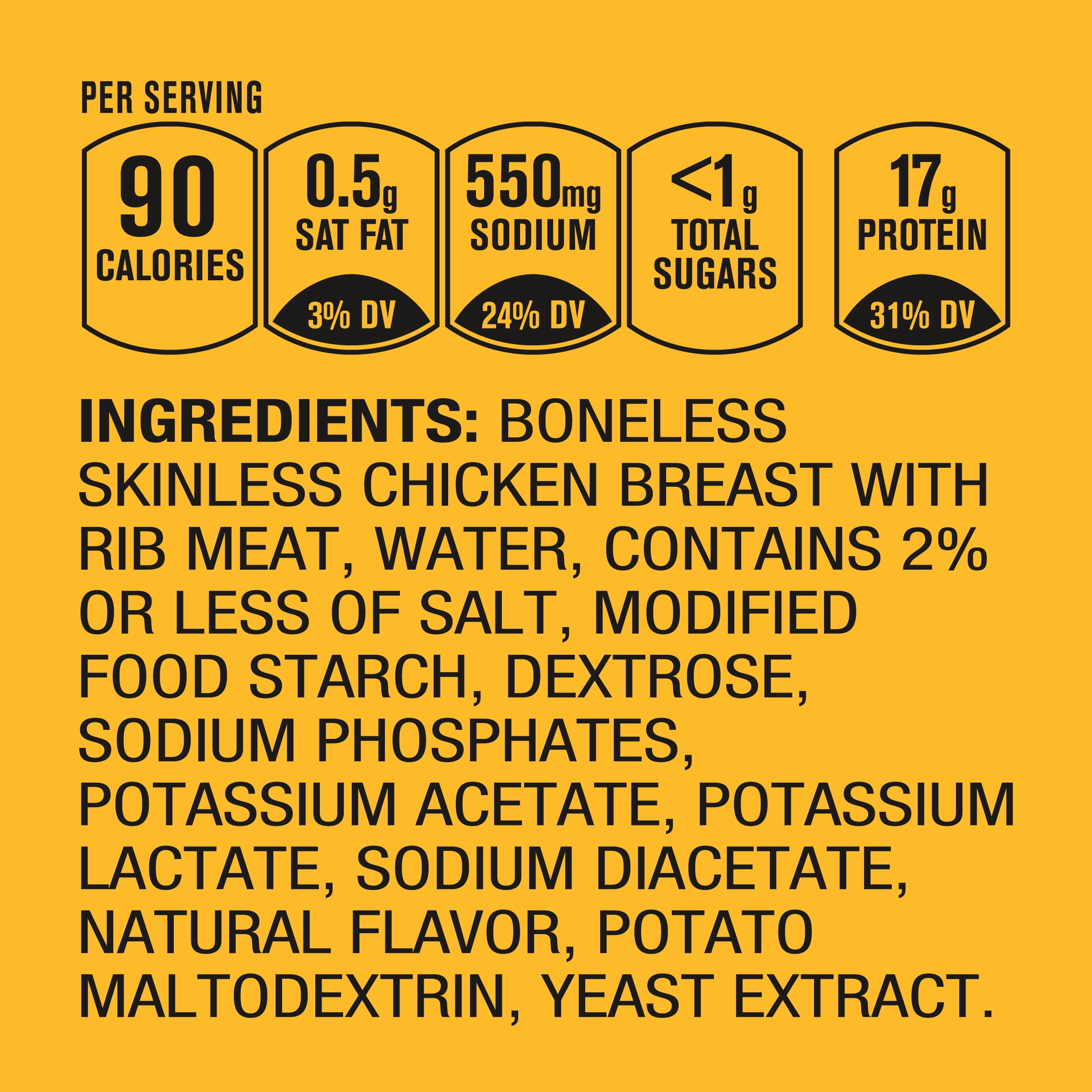 Foster Farms Fully Cooked Oven Roasted Shredded Chicken Breast Strips, 12 oz