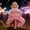 Pink, variant on Girls Fashion Cartoon Birthday Dress for Girls Toddler Flower Girl Dresses 2T