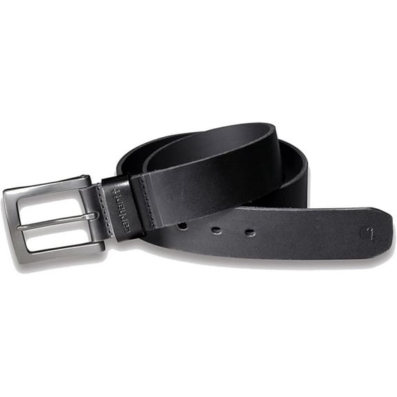 CARHARTT Men's Classic Genuine Leather Anvil Belt A0005510, Black, 50W US