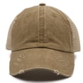 thumbnail image 4 of Gorra de béisbol PromindFun de algodón lavado desgastado para mujer, 4 of 8