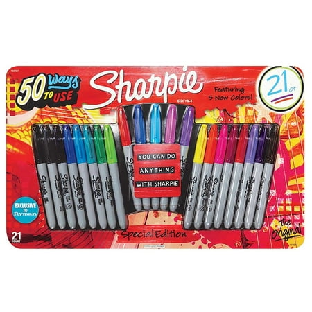 Sharpie The Original Fine Permanent Marker, 21 (Best Marker Pens For Writing)