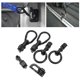 thumbnail image 5 of L Configuración de Atado de Pista, L Configuración de Tachuelas de la Pista de Acero de Carbono Fit Universal Negro para Camas de Camiones remolques, 5 of 7