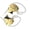 Gold with Microphone, variant on Suodoka ZSN Pro X Audio Hybrid Driver Wired In Ear Headphones, Pure Acoustic HiFi DJ Earbuds without Mic, Lossless 3.5mm Professional IEM Heavy Bass Headset (10 Inches / 25.4 Cm)