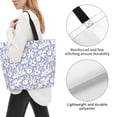 thumbnail image 3 of Kdxio Rabbit And Floral Casual Tote Bags Women Big Capacity Shoulder Bag for Women Travel Shoulder Bags Handbags, 3 of 8